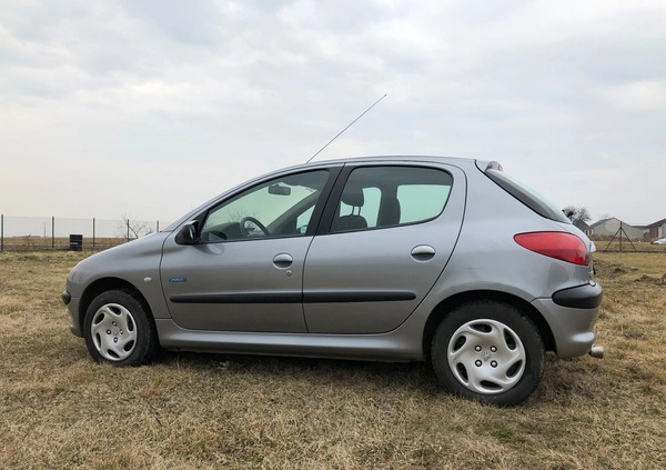 Peugeot 206 cena 7900 przebieg: 60800, rok produkcji 2003 z Piła małe 254